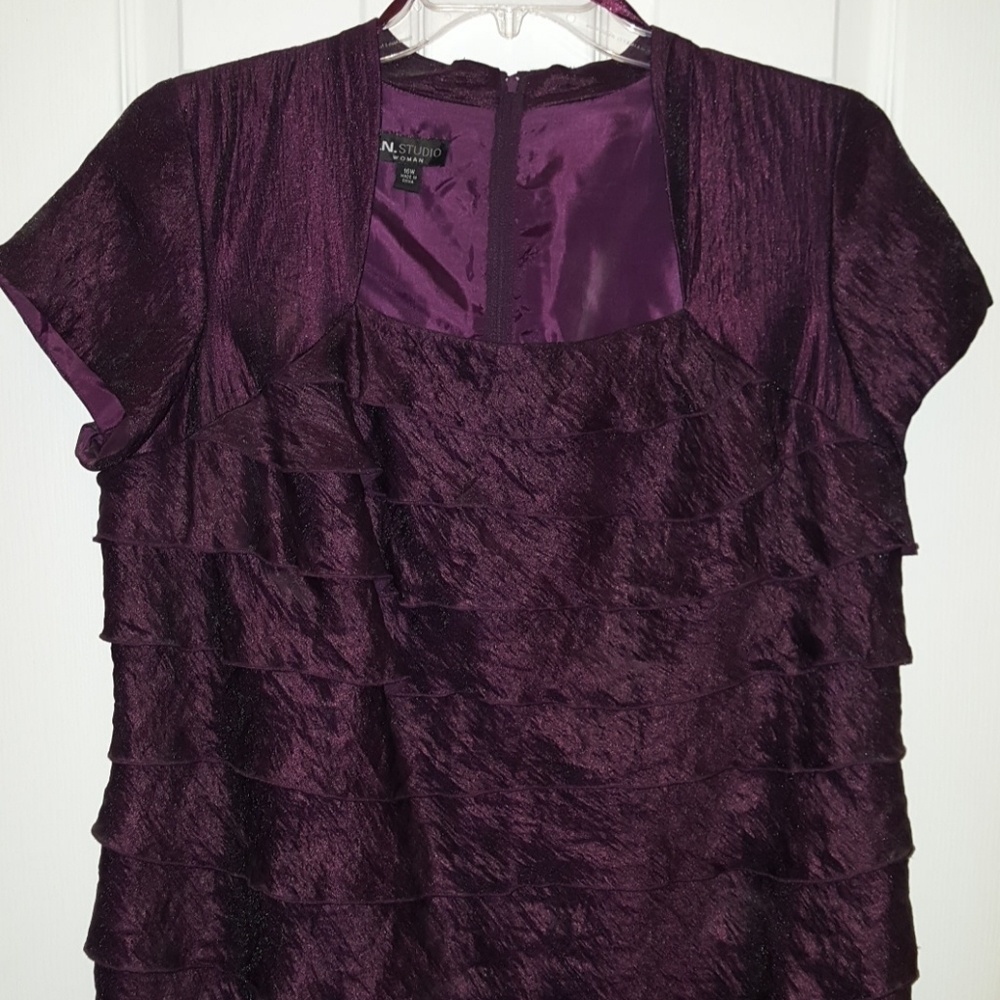 Plum dress